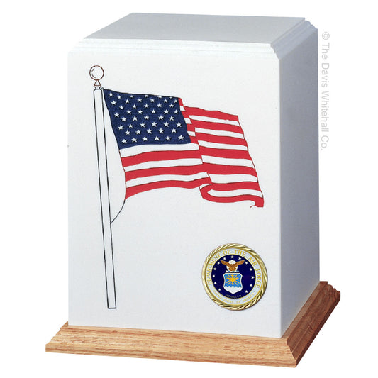 American Flag Urn