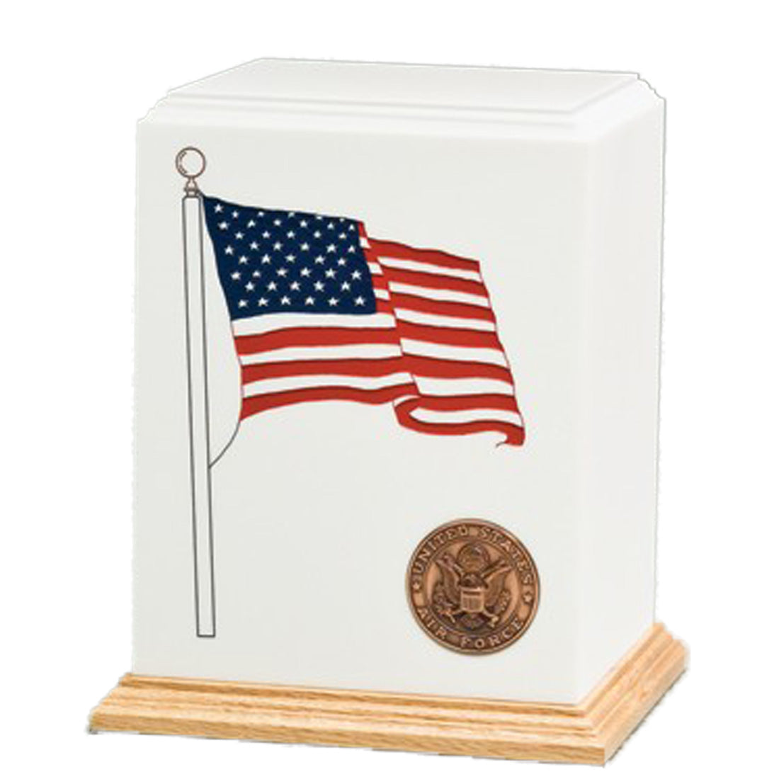 American Flag Urn