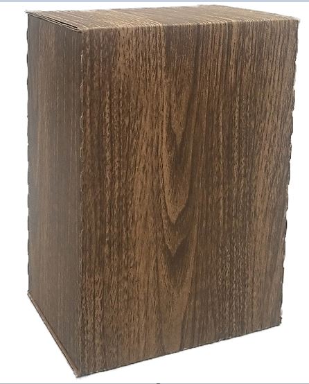 Woodgrain Temporary Urn Box
