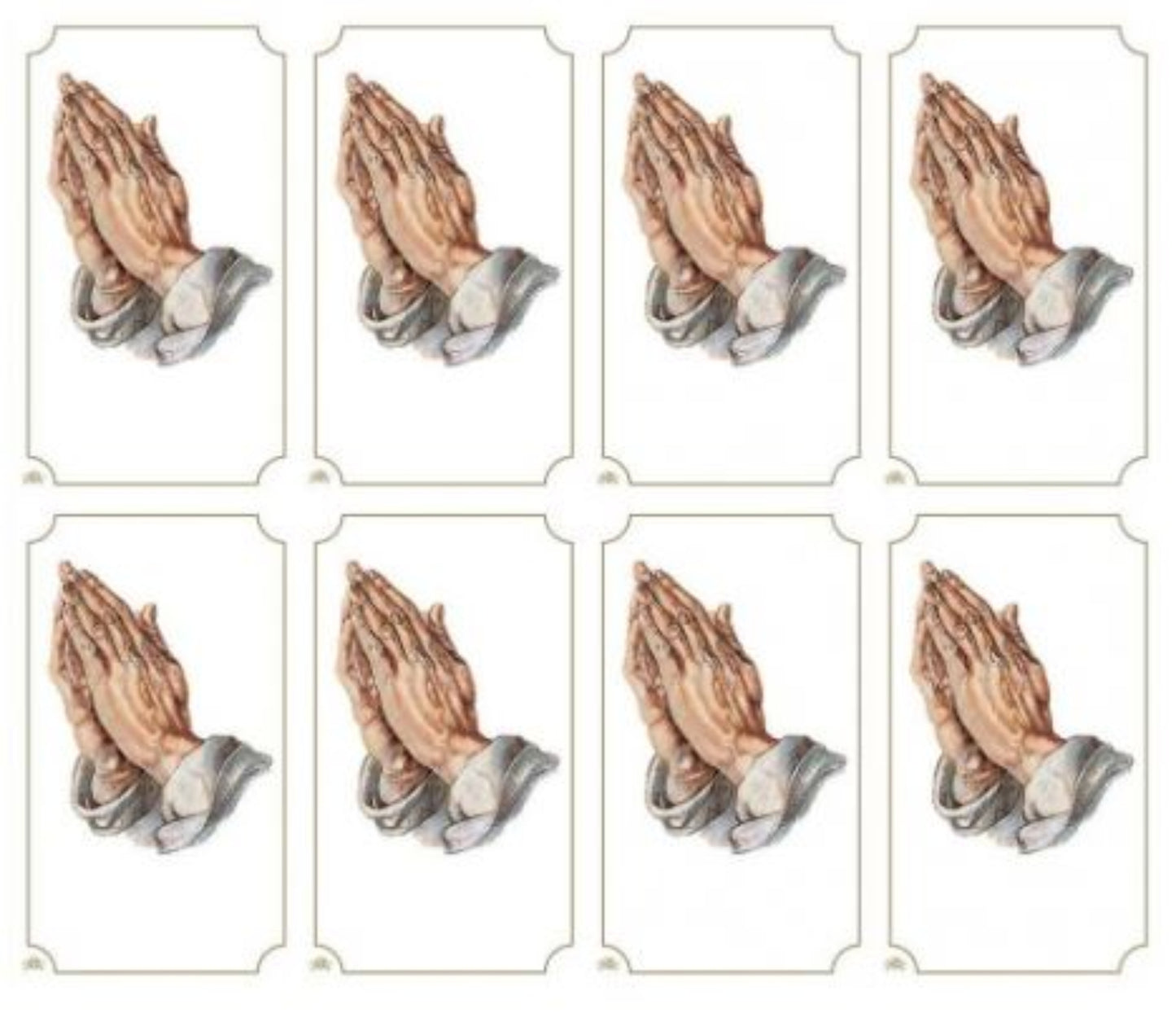 Praying Hands- Prayer Cards