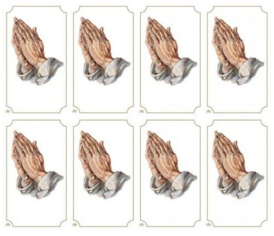 Praying Hands- Prayer Cards