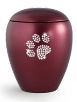 Impressions Paw Print Urn 30-90 cu in.