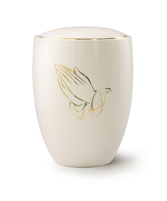 Golden Prayers Urn