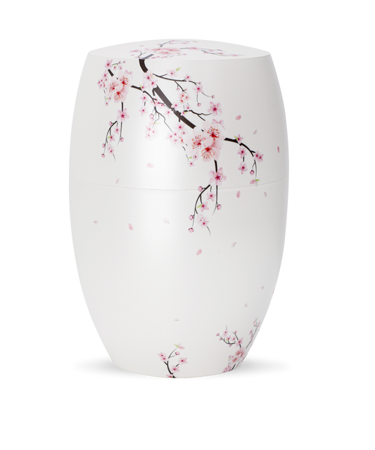 Cherry Blossoms Urn