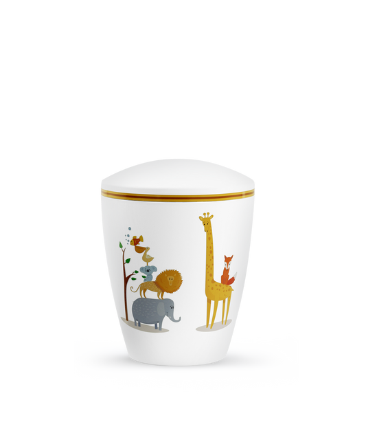 Animal Friends Urn