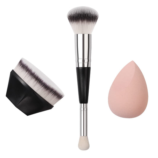 3 pc Makeup Brush Set