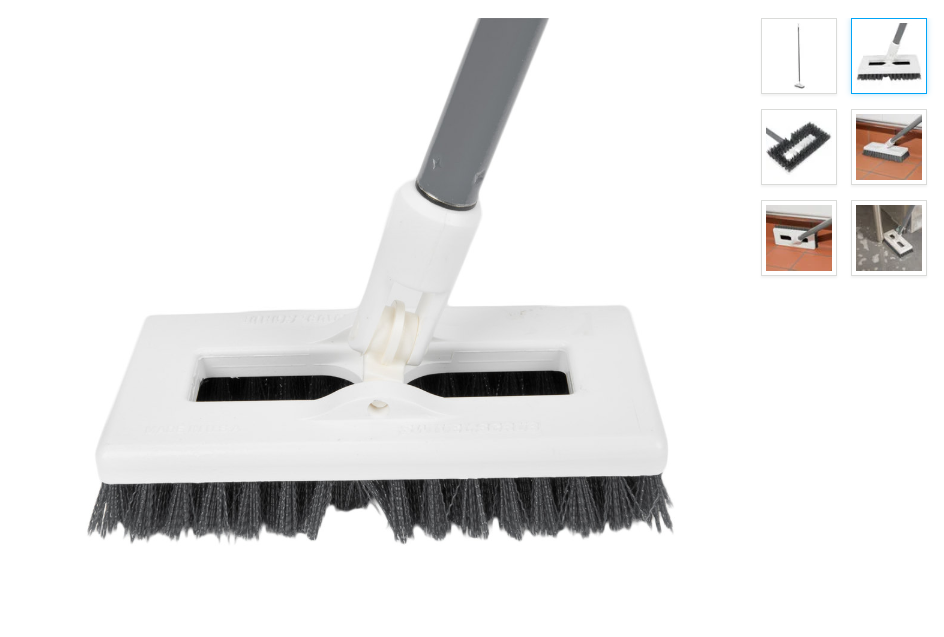 8" Swivel Headed Scrub Brush