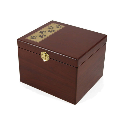 Paw Print Memory Chest