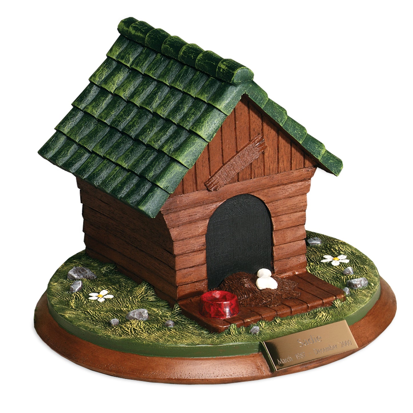 Backyard Doghouse Urn