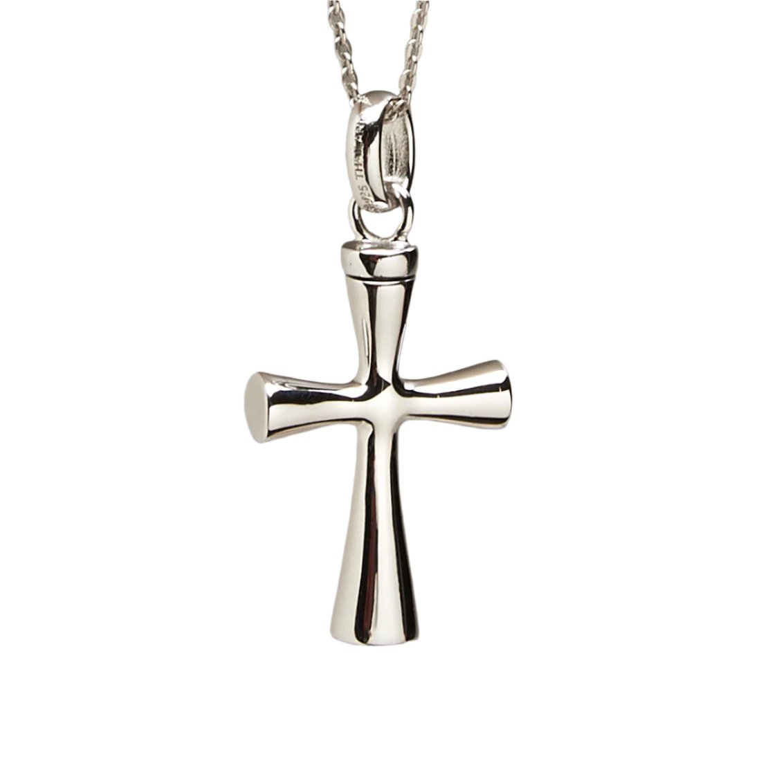 Contoured Cross Pendant