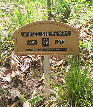 Diecast Gold Grave Markers Set of 25