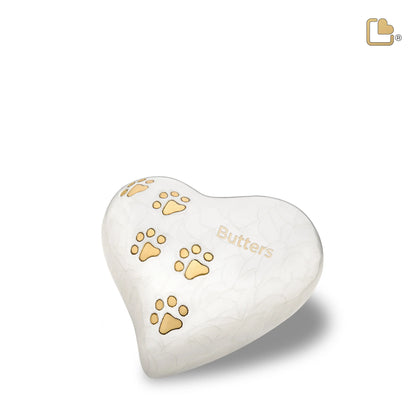 LoveUrns® Love Paw Heart