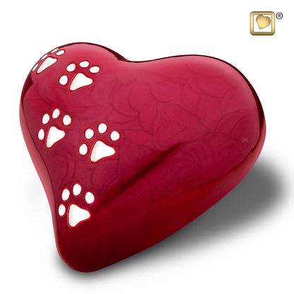LoveUrns® Love Paw Heart