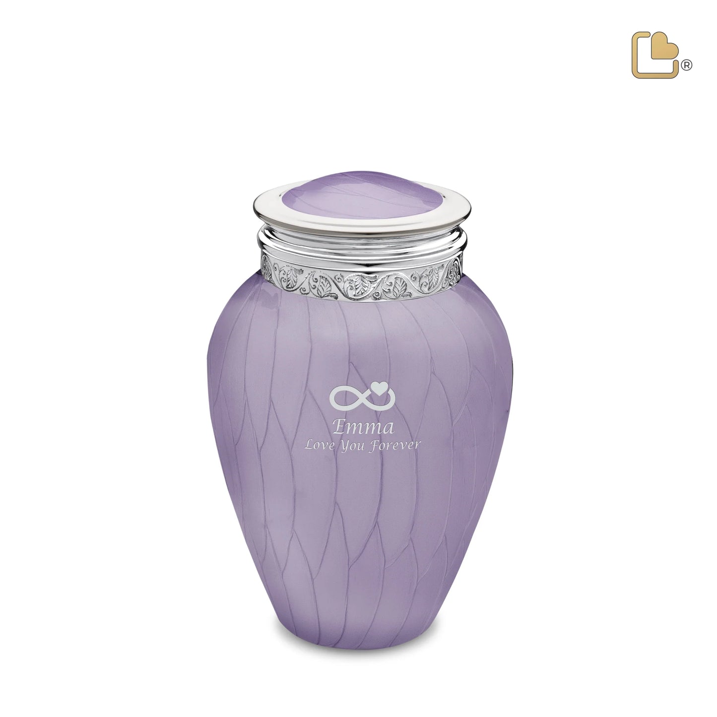 LoveUrns® Blessing Pearl Lavender Urn