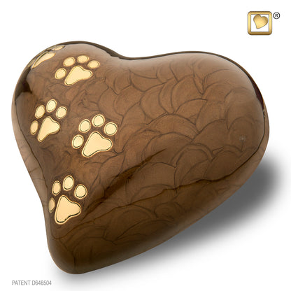 LoveUrns® Love Paw Heart