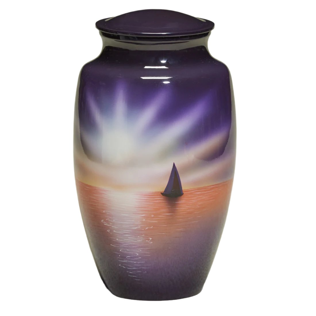 Hand-Painted Artisan Urn – Various Design Options