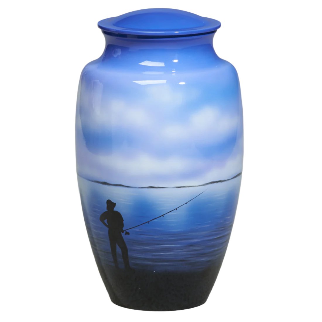 Hand-Painted Artisan Urn – Various Design Options