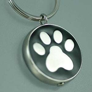 Paw Print Key Chain