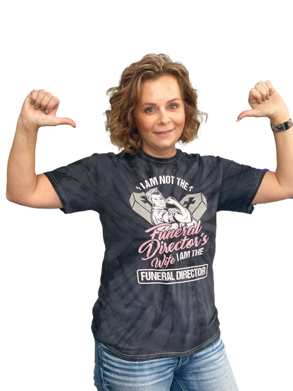 Black Tie-dye T-Shirt