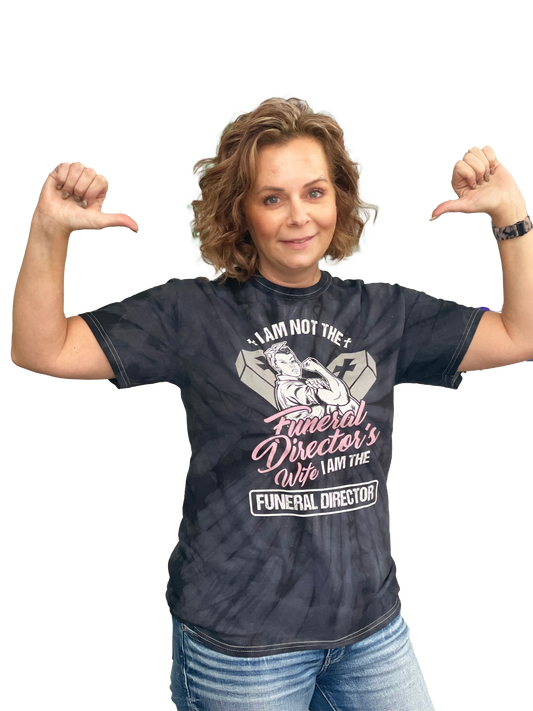 Black Tie-dye T-Shirt