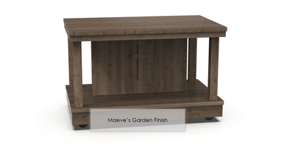 ChapX Luxury Laminate Urn Table with Urn Stand/Baby Bier