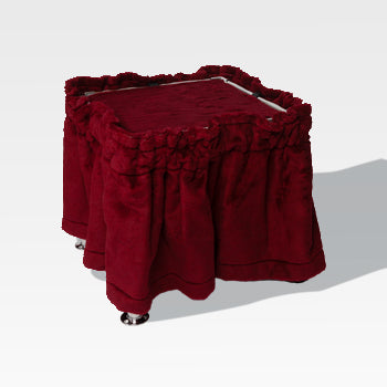 Cremation Committal Stand & Drape Set 18″X18″X18″