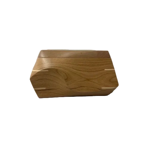 Sculpted Wood Urns