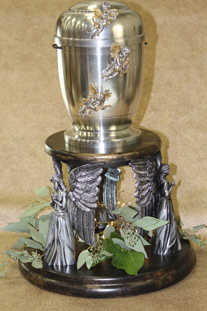 Angel Urn Pedestal