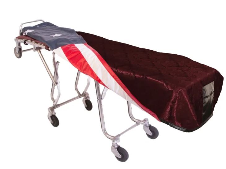 Reversible Patriotic Cot Cover - Various Sizes & Colors