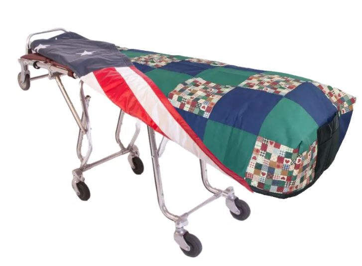 Reversible Patriotic Cot Cover - Various Sizes & Colors