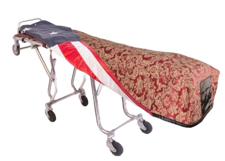 Reversible Patriotic Cot Cover - Various Sizes & Colors