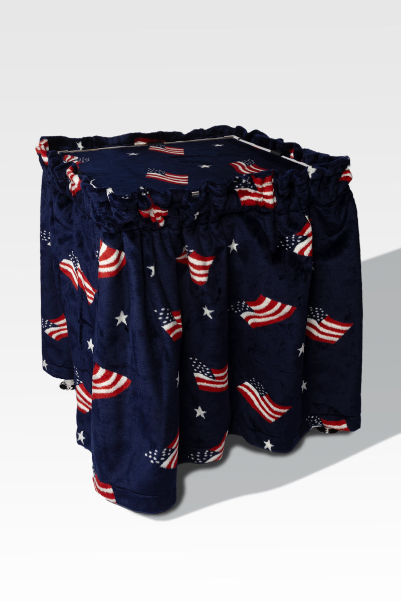 Cremation Committal Stand & Drape Set 24" x 24" x 30"