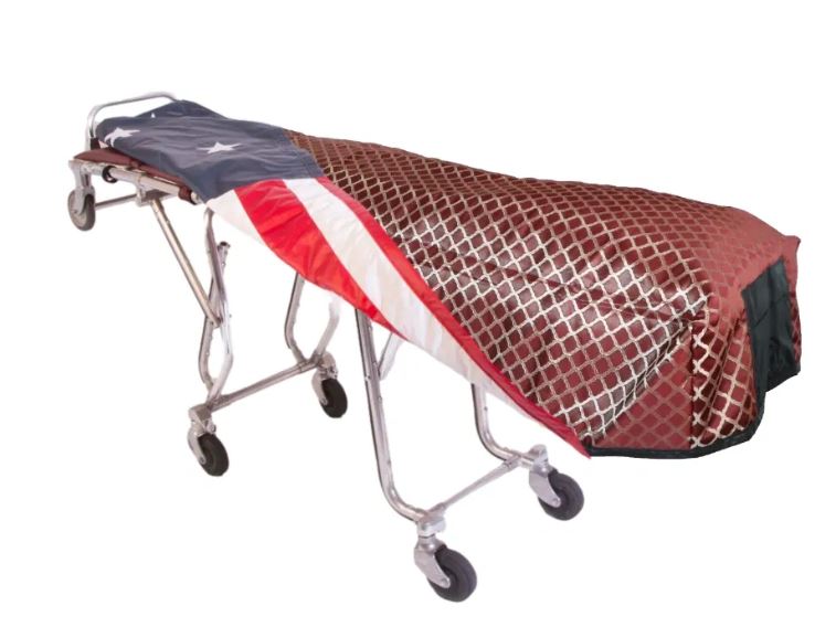 Reversible Patriotic Cot Cover - Various Sizes & Colors