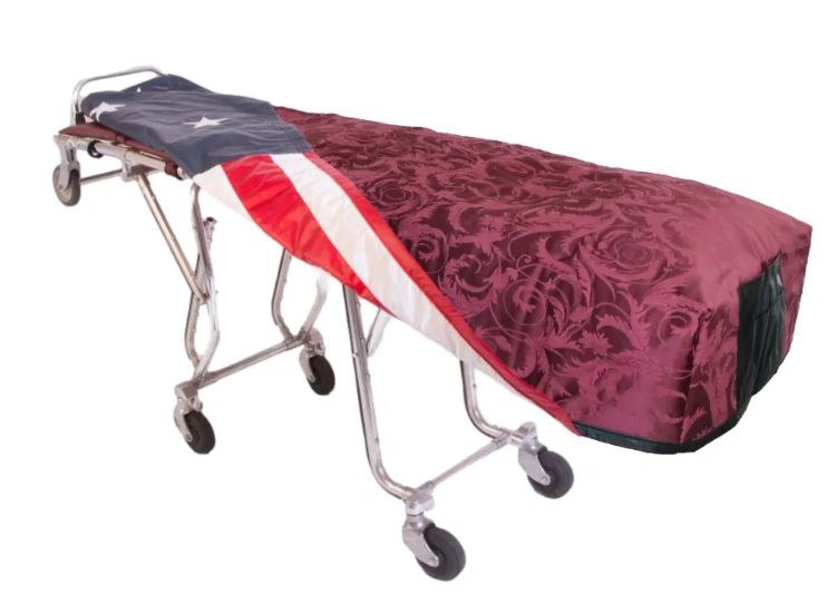 Reversible Patriotic Cot Cover - Various Sizes & Colors