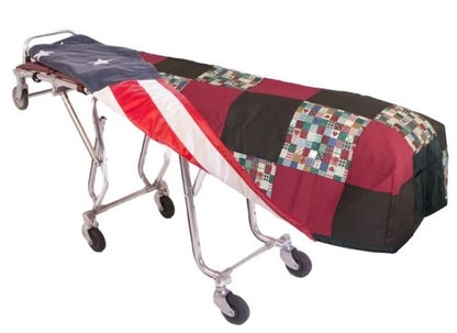 Reversible Patriotic Cot Cover - Various Sizes & Colors