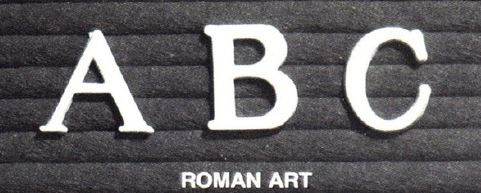 Roman Characters