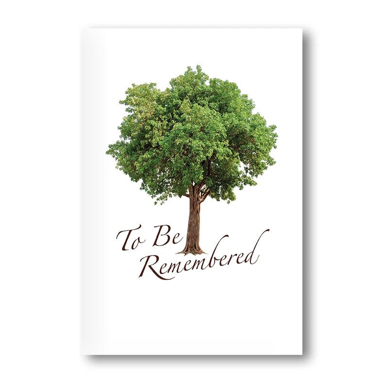 To Be Remembered Food Book