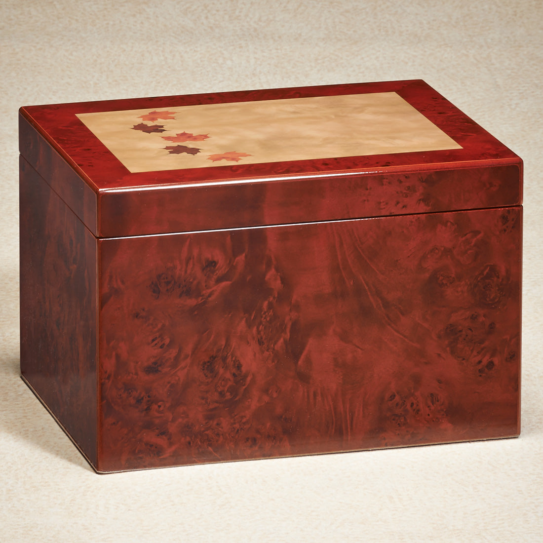 Burl Maple Memory Box