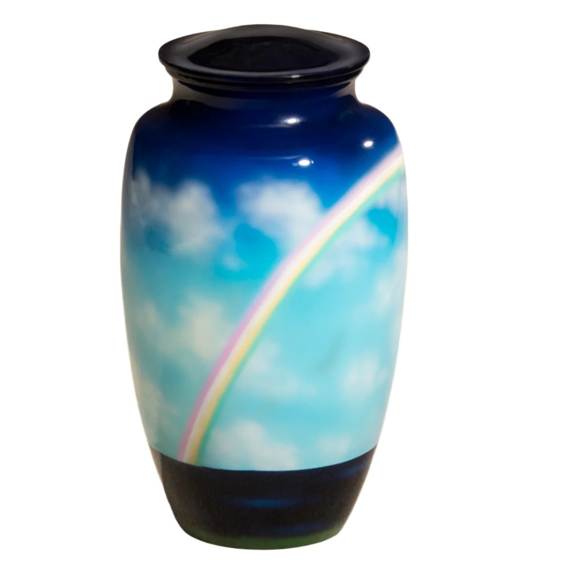 Hand-Painted Artisan Urn – Various Design Options