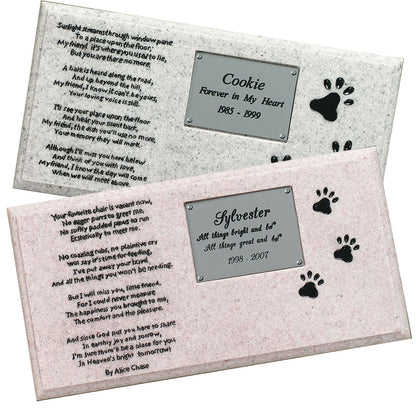 Simulated Granite Pet Marker