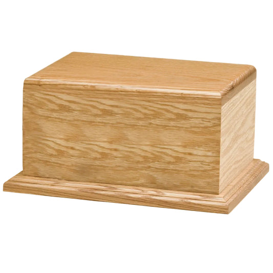 Oak Scandia Wood Urn