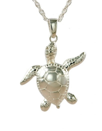 Turtle Sterling Silver Pendant